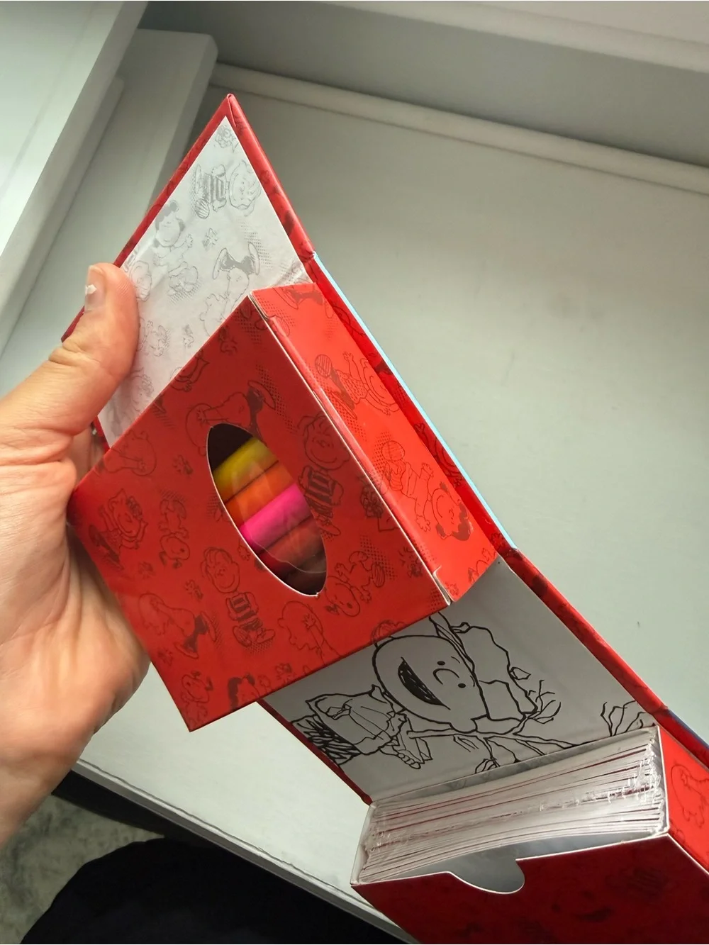 NEW Peanuts Charlie Brown Christmas Coloring Kit